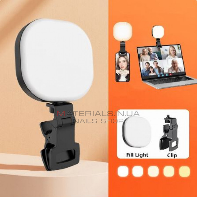 Селфи вспышка Veron F-610B LED Video Light Селфи вспышка Veron F-610B LED Video Light