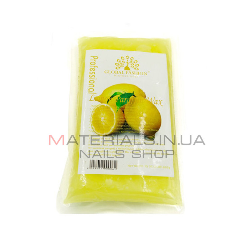 Парафін косметичний ароматизований Global Fashion 450г - Lemon
