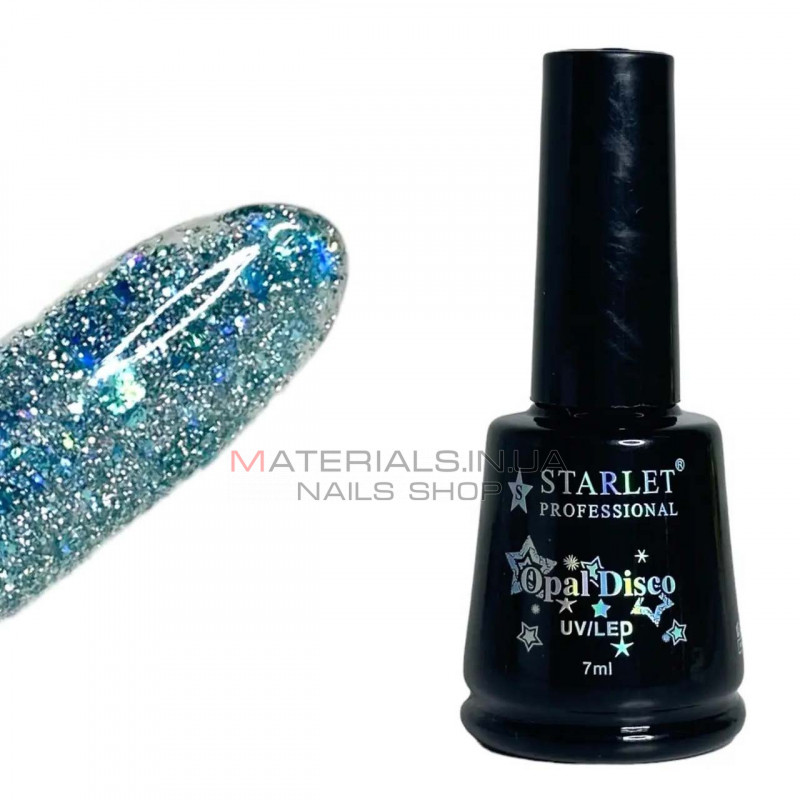 Гель-лак світловідбивний Starlet Opal Disco №01, 7ml Гель-лак світловідбивний Starlet Opal Disco №01, 7ml