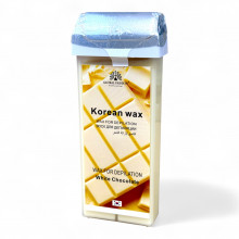 Воск в кассете для депиляции Korean Wax Global Fashion, низкотемпературный, Белый Шоколад