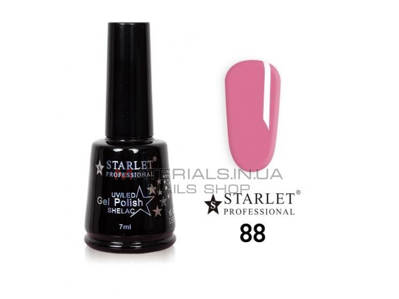 Гель-лак Starlet Professional №88 "Рожевий Колір"