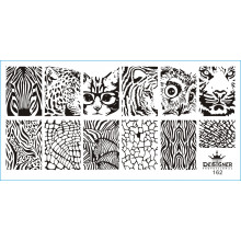 Диск для стемпінгу Designer металевий (12x6 см) №162