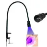 Лампа UV настольная для наращивания ресниц 10 W, черная