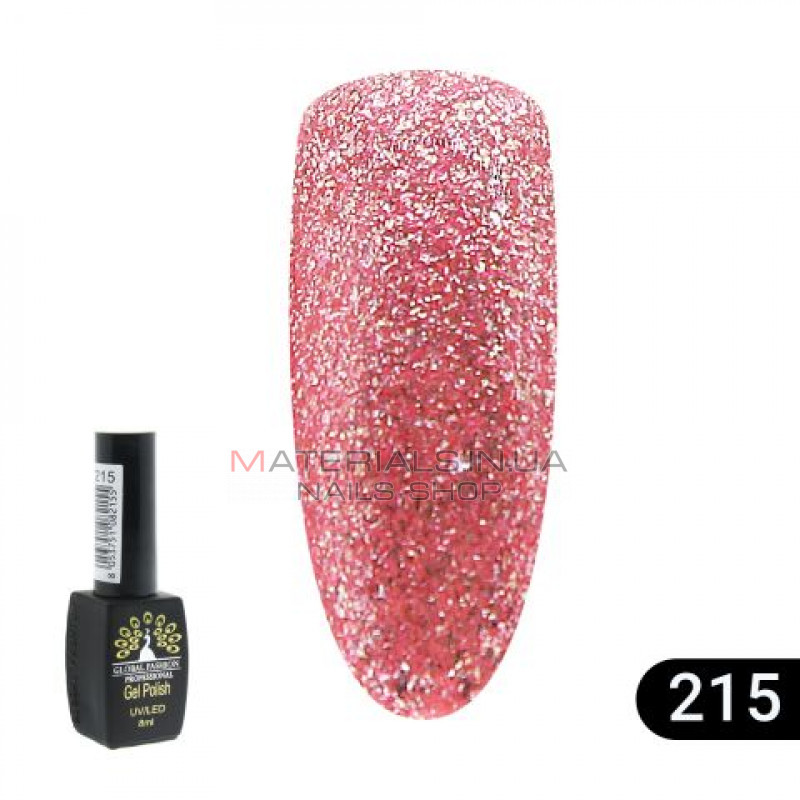 Гель лак BLACK ELITE 215, Global Fashion 8 мл Гель лак BLACK ELITE 215, Global Fashion 8 мл