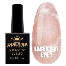 Гель-лак Laser Cat Eye №1, 9 мл., Дизайнер (Котяче око)