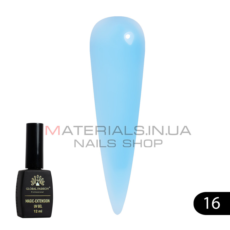 Гель Global Fashion Magic-Extension 12 мл, 16