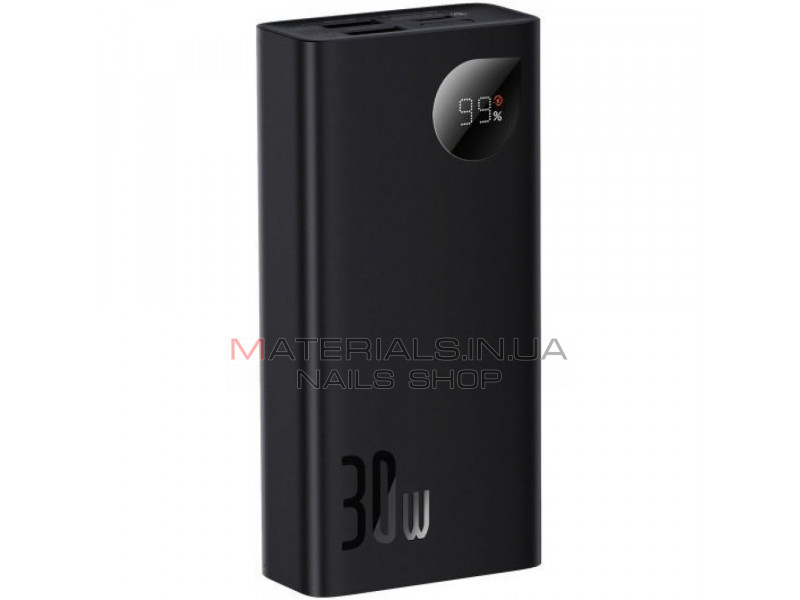 Power Bank 20000 mAh | 30W | Digital Display — Baseus (PPAD050) — PPAD050101 Black