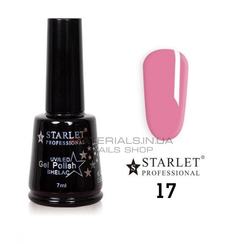 Гель-лак Starlet Professional №17, "Трояндочка " Гель-лак Starlet Professional №17, "Трояндочка "