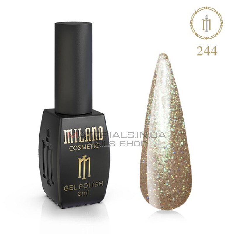 Гель лак MILANO 8 мл № 244