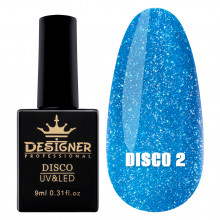 Светоотражающий гель-лак Disco Gel Polish Designer, 9 мл. №2