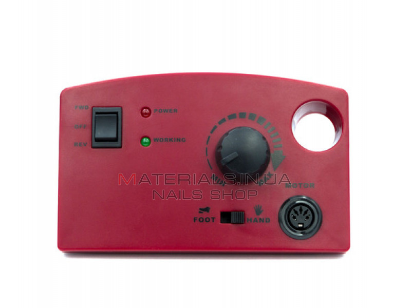 Фрезер для маникюра Drill pro DM-211 (ZS 602) 65 Вт 35 000 об, Красный