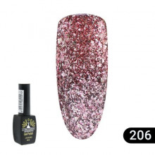 Гель лак BLACK ELITE 206, Global Fashion 8 мл
