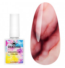 Aquarelle Color Designer №11 акварельные капли для дизайна ногтей, 9 мл