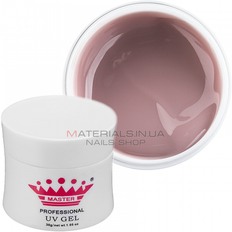 Моделирующий гель Master Professional NUDE, 30 г розово-бежевый Моделирующий гель Master Professional NUDE, 30 г розово-бежевый