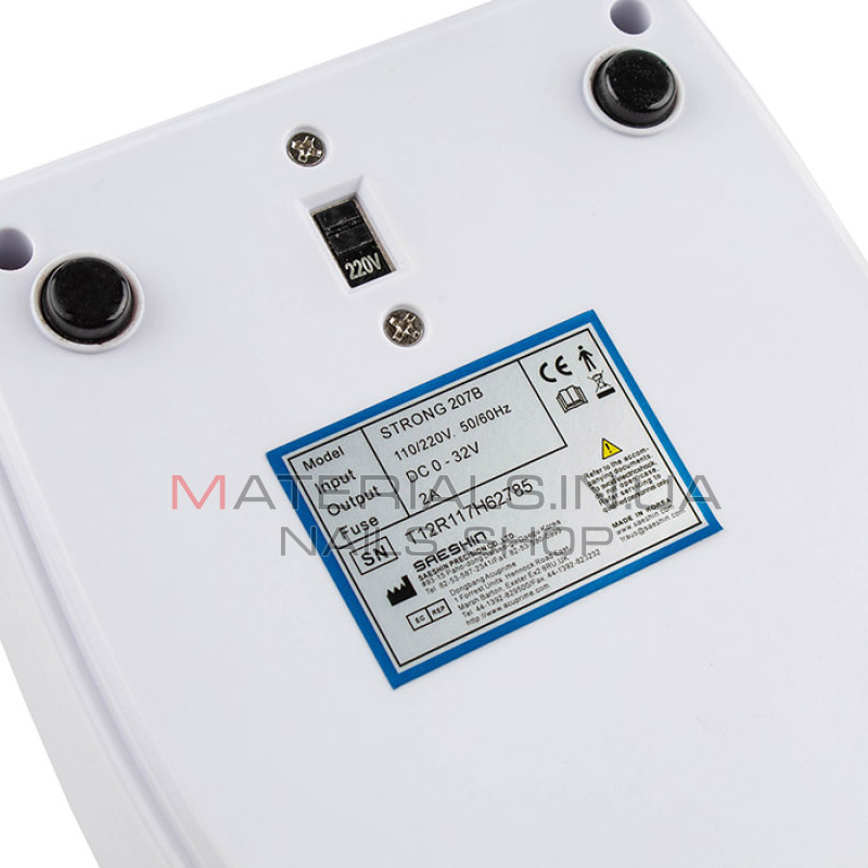 Фрезер для манікюру та педикюру Strong 207B/120ІІ RED