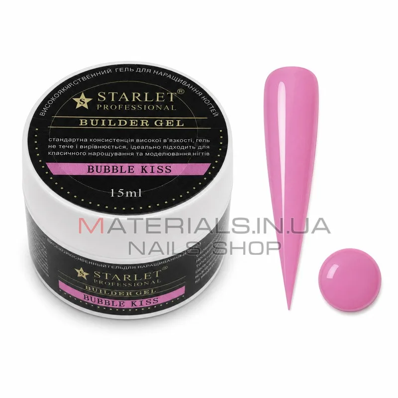 Гель Starlet Professional 15 мл Bubble Kiss