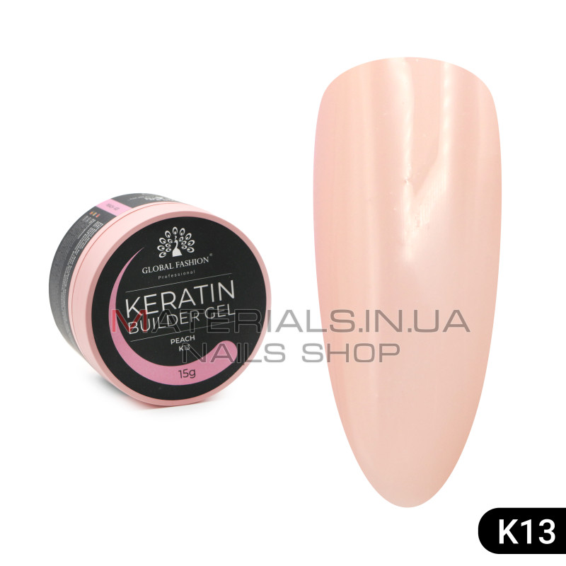 KERATIN BUILDER GEL, Global Fashion, 15 g, K13