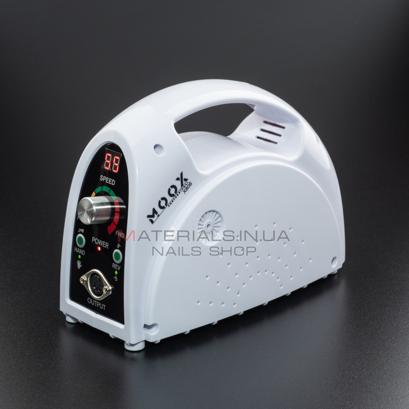 Фрезер Мокс X806 (Білий) на 55 000 об/хв. та 80W. для манікюру та педикюру