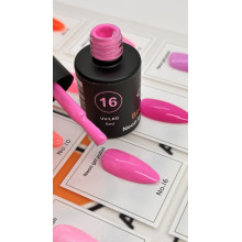 Гель-лак неоновый для ногтей Bee Nails neon gel polish, №16
