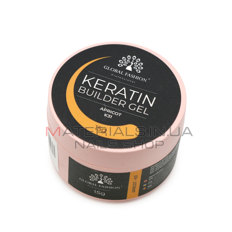 KERATIN BUILDER GEL, Global Fashion, 15 g, K31