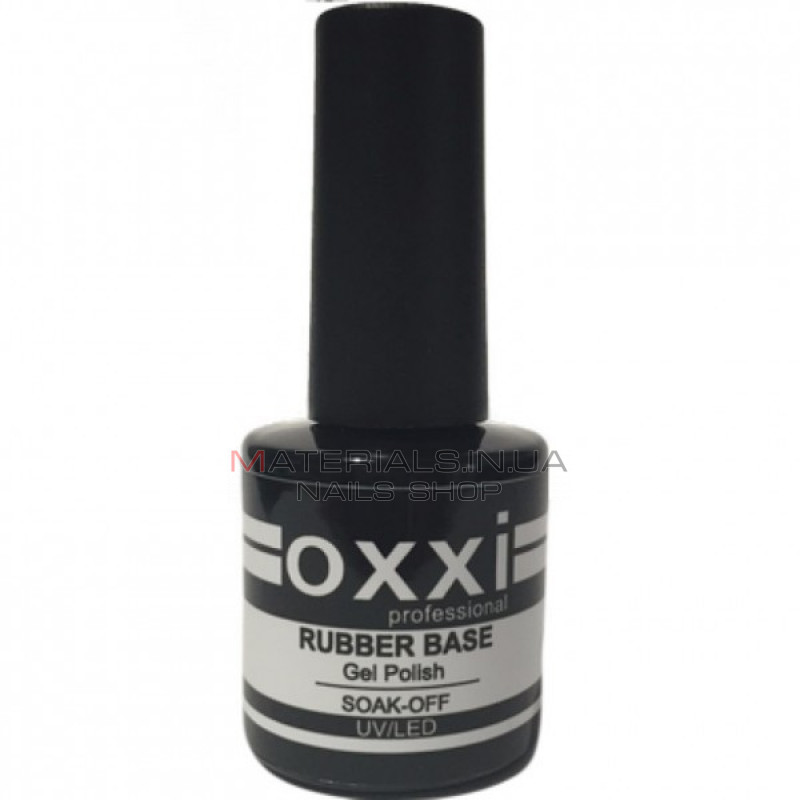 Базове покриття OXXI Rubber base, 10мл Базове покриття OXXI Rubber base, 10мл