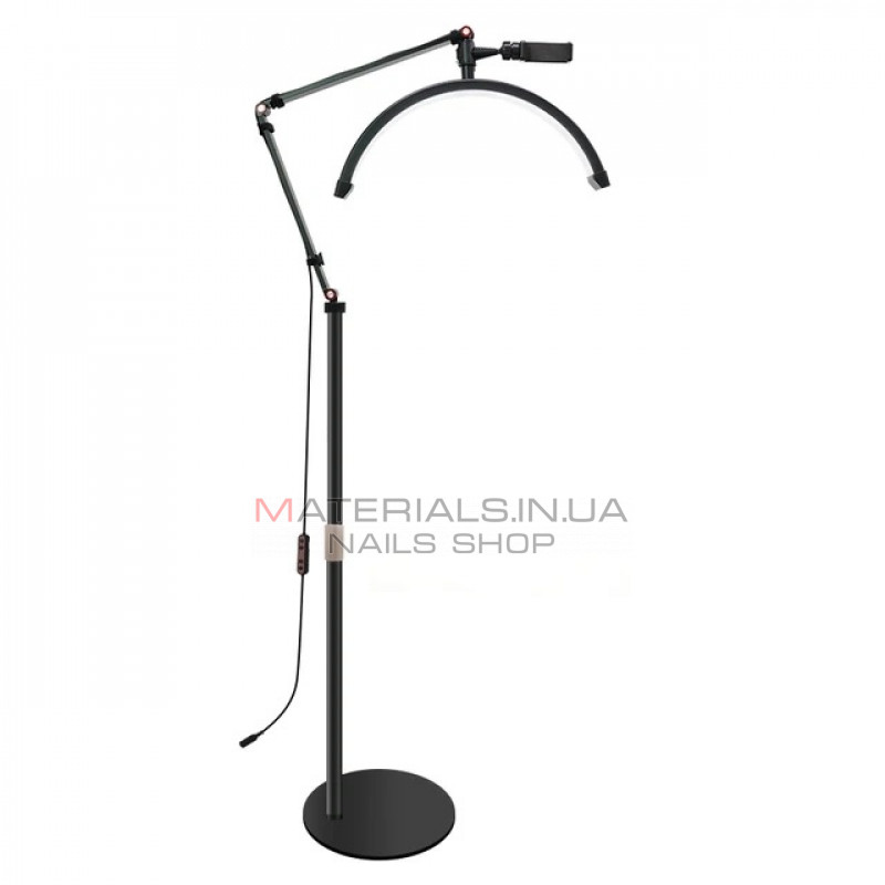Безтіньова підлогова LED-лампа Smart MOON Light HD-M2X, 20 Вт, Чорна Безтіньова підлогова LED-лампа Smart MOON Light HD-M2X, 20 Вт, Чорна
