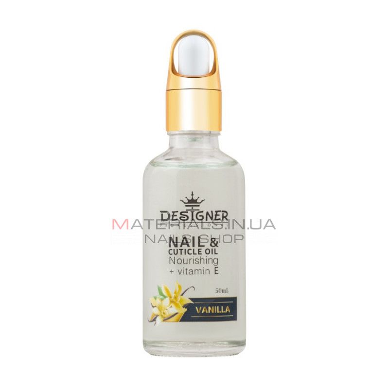 Масло для кутикулы 50 мл. (Ваниль №9) - Nail&Cuticle oil от Дизайнер Масло для кутикулы 50 мл. (Ваниль №9) - Nail&Cuticle oil от Дизайнер