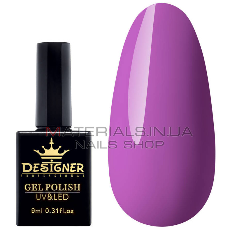 Гель-лак Designer Blueberry Pie - D107 "Бузова акварель"