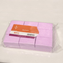 Серветки безворсові Bee Nails 6х4см фіолетові 1000шт