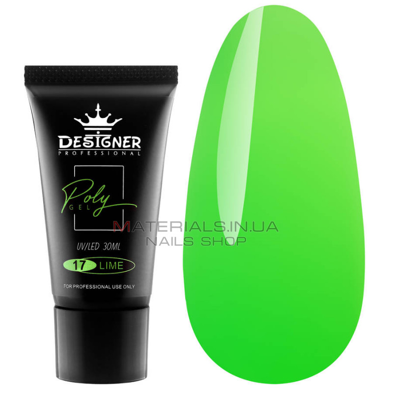 Полигель Designer Professional, 30 мл. №017 Полигель Designer Professional, 30 мл. №017