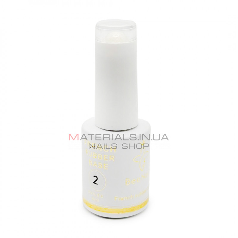 French Rubber base Hema free 02 Bee Nails, 8 ml