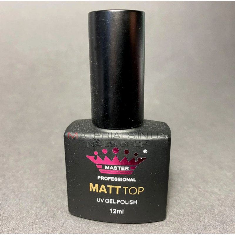 Топ матовый для гель-лака Master Matt Top,12 мл Топ матовый для гель-лака Master Matt Top,12 мл