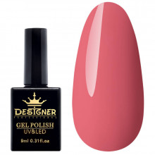 Гель-лак Designer Nude Pink - G201 "Коричневий беж"