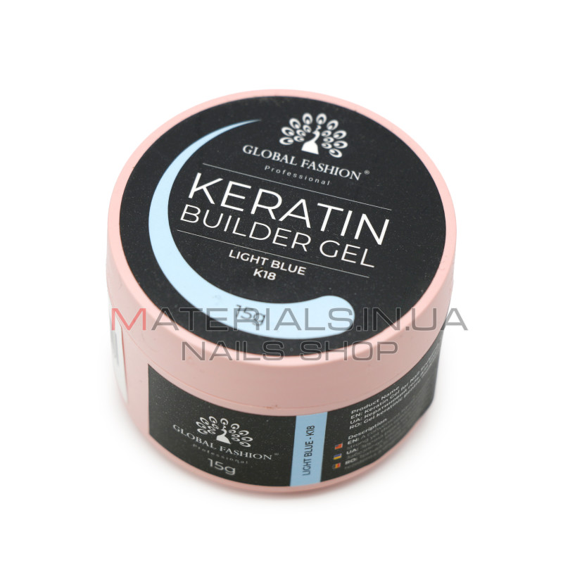 KERATIN BUILDER GEL, Global Fashion, 15 g, K18