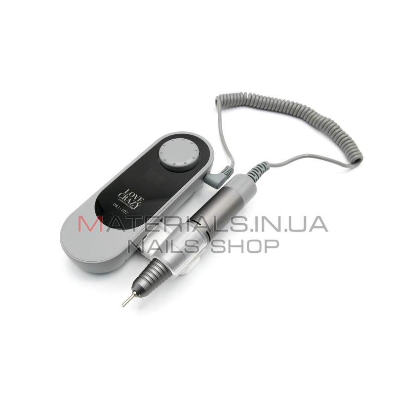 Аппарат для маникюра и педикюра DMJ-102 silver, на аккумуляторе, 30000 об, 12W