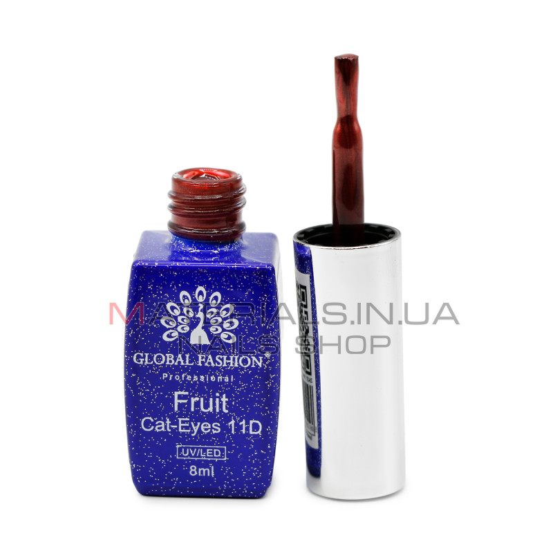 Гель лак кошачий глаз Fruit 11D, 8 мл, 12