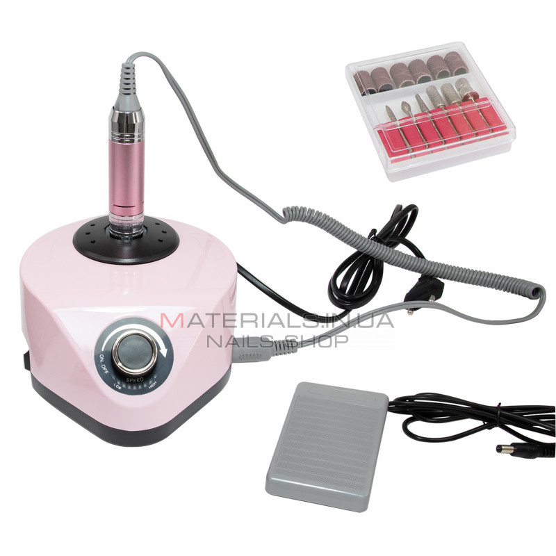 Аппарат для маникюра и педикюра, ZS-608, 65Вт, 45000 об/мин, PINK Аппарат для маникюра и педикюра, ZS-608, 65Вт, 45000 об/мин, PINK