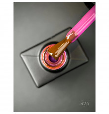 Гель лак Vitrage gel 474 Дизайнер (9мл.) - цветной, полупрозрачный