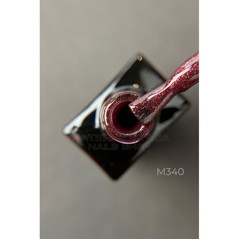Гель-лак Designer Diamond Kingdom - M340 "Приглушений червоний"