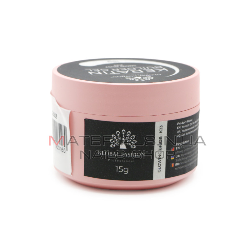 KERATIN BUILDER GEL, Global Fashion, 15 g, K33