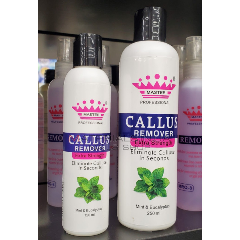 Засіб для педикюру Callus Remover Master professional 250мл м'ята-евкаліпт Засіб для педикюру Callus Remover Master professional 250мл м'ята-евкаліпт