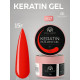 Keratin builder gel, K17, Global Fashion, 15 г