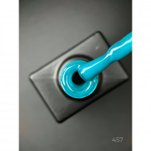Гель лак Glow in the dark 457 Дизайнер (9мл.) - люминесцентный (светится в темноте)