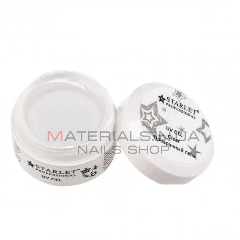 Гель Starlet Professional 30 мл Clear прозрачный