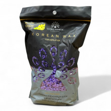 Гарячий пленочний віск Global Fashion Korean Wax, Виноград, 1 кг
