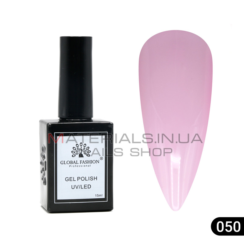 Гель лак Global Fashion, Gel polish 15 ml, 50
