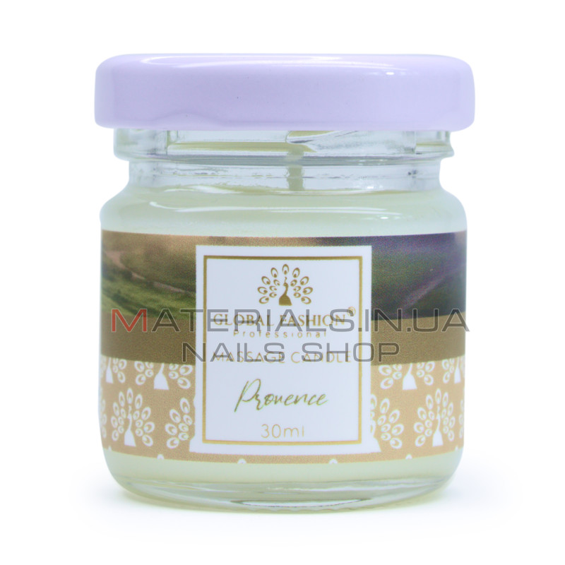 Масажна свічка Global Fashion, 30 ml, Provence