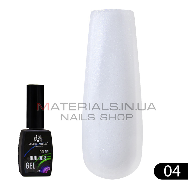Кольоровий гель для нігтів Color Builder Gel 12 мл, 04