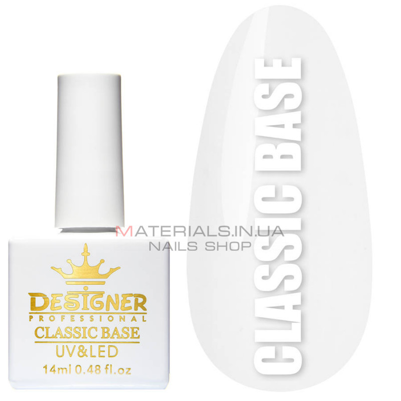 Базовое покрытие Classic Base Designer Professional, 14 мл Базовое покрытие Classic Base Designer Professional, 14 мл