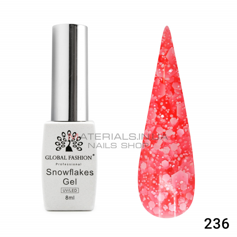 Гель лак Snowflakes 8 мл, 236 Гель лак Snowflakes 8 мл, 236